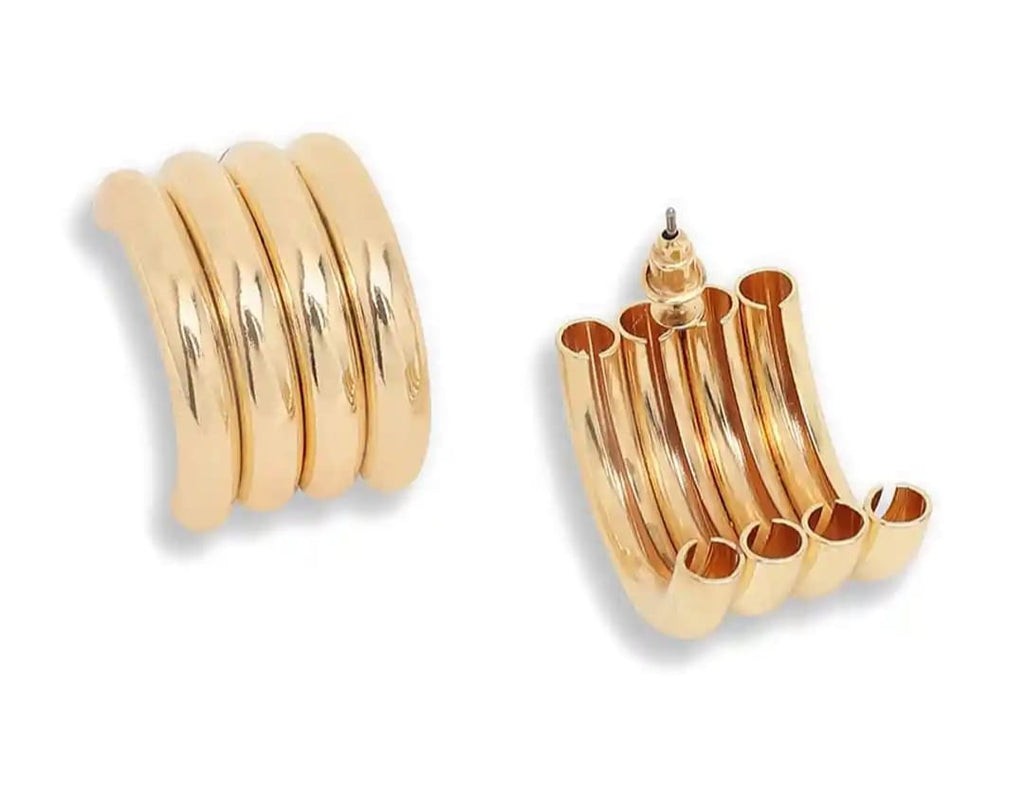 Gold Hoop Earrings